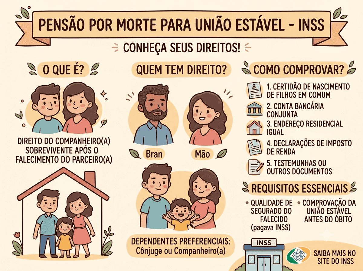 Documentos Para Comprovar União Estável na Pensão por Morte: o Guia Completo de 2026