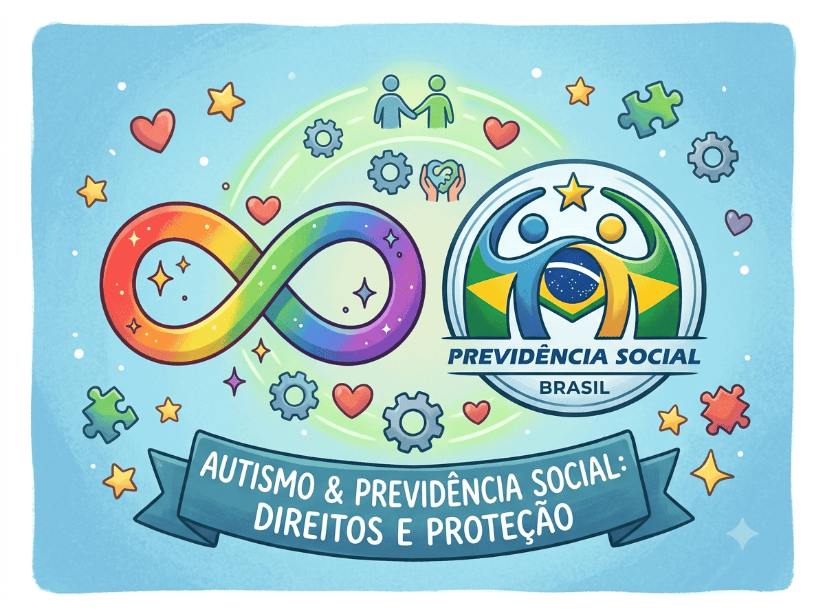 Direitos da Pessoa com Autismo no INSS em 2026: BPC, Aposentadoria PcD e Pensão por Morte